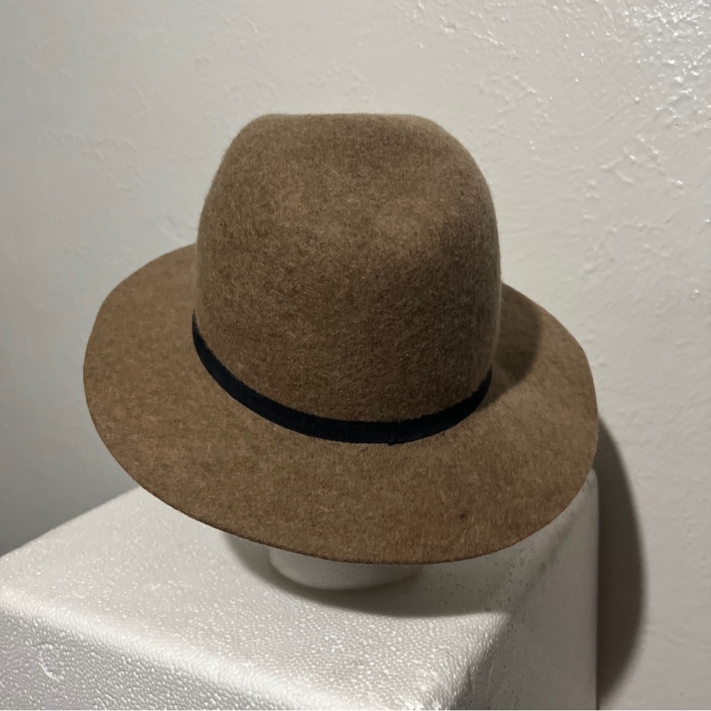 MOSSIMO Hat 100% Wool Medium Brim One Size Lightweight Unisex Brown - Picture 10 of 12